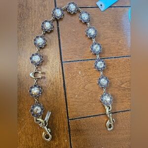 Coach Short Jewelry Crystal Bag Chain